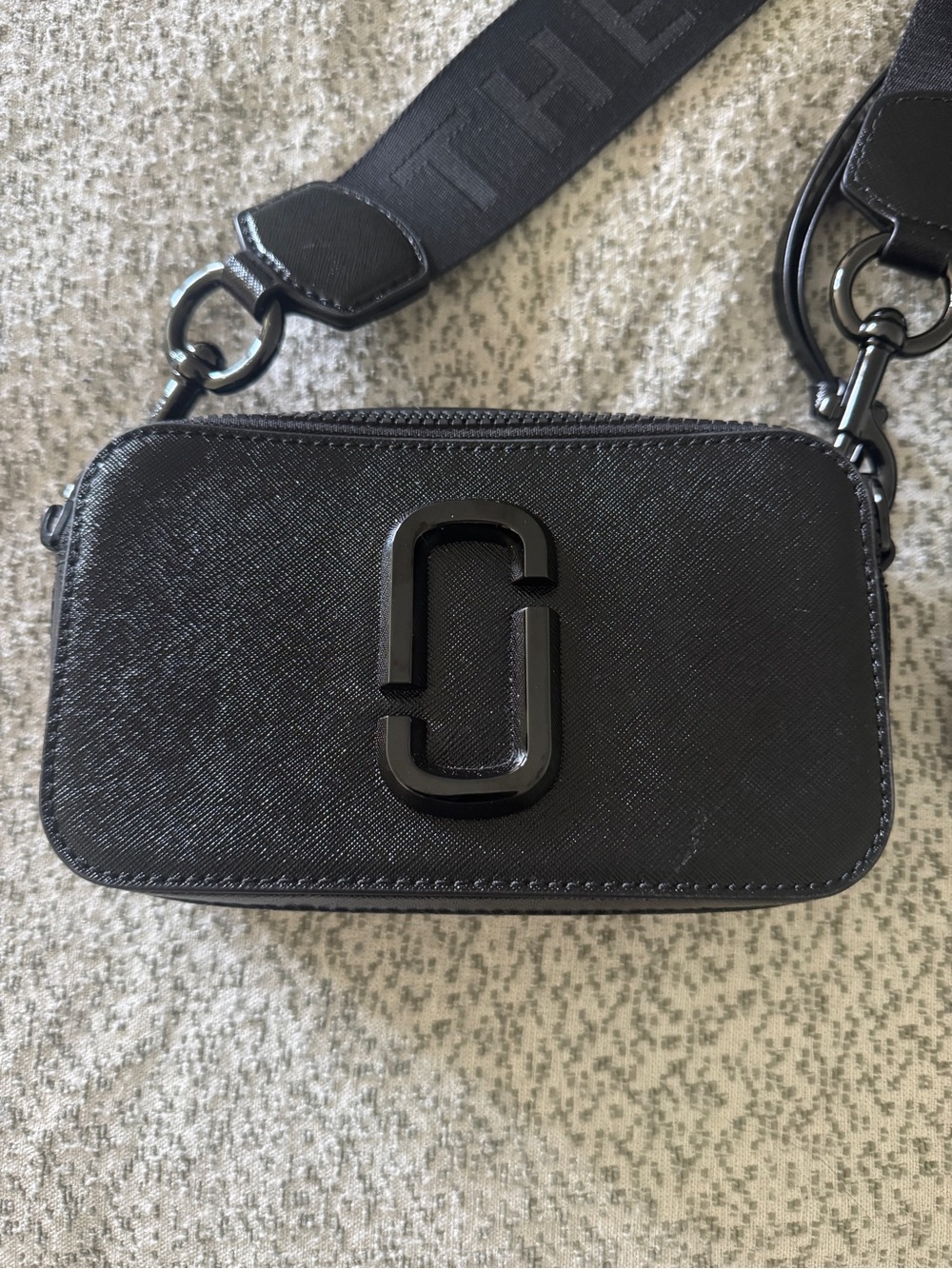 Tumi Black Crossbody Strap Bag